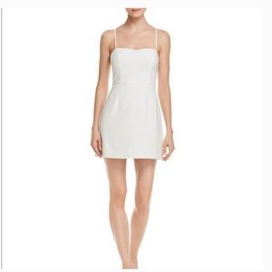 French Connection white mini dress